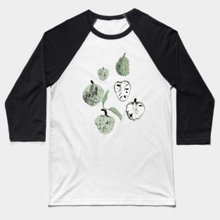 Custard Apple Baseball T-Shirt